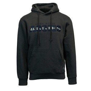 Utah State Aggies Charcoal Hoodie Sweatshirt